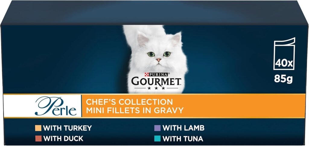 GOURMET Perle Chef's Collection in Gravy Wet Adult Cat Food