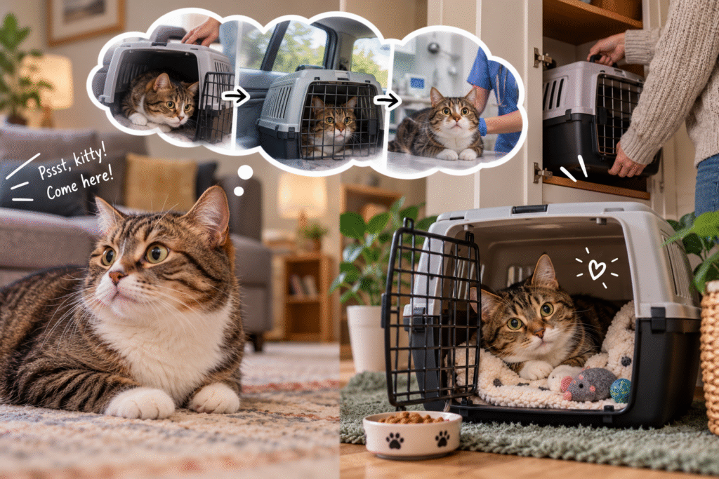 Cat care tips: How to Get a Cat Into a Carrier Without a Battle