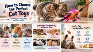 Cat toys for different ages and play styles